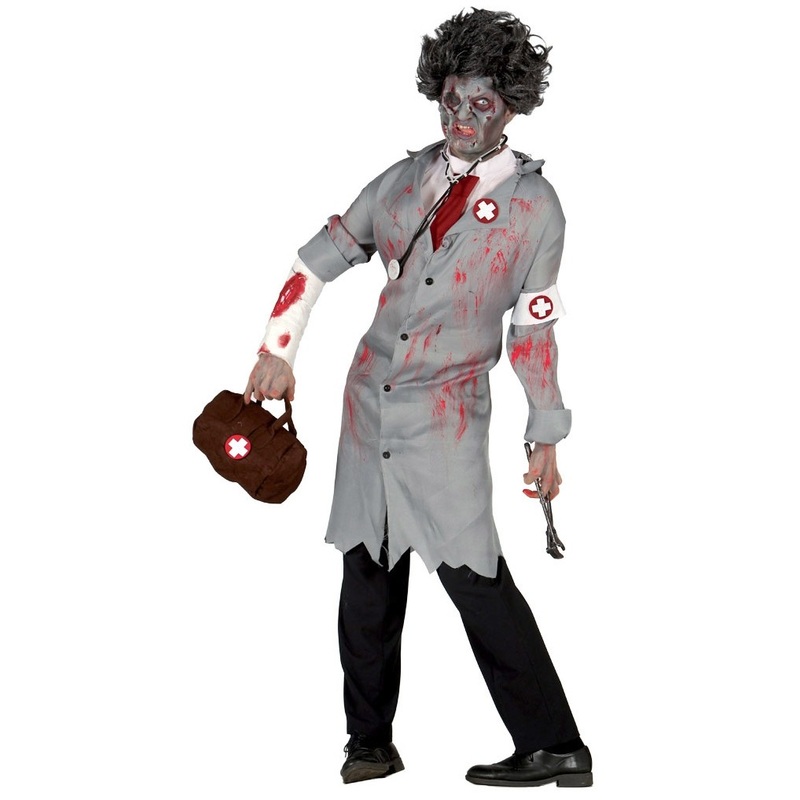 Dr. Eigelstein zombie doctor men's costume 48-50