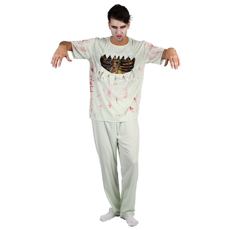Halloween horror zombie patient