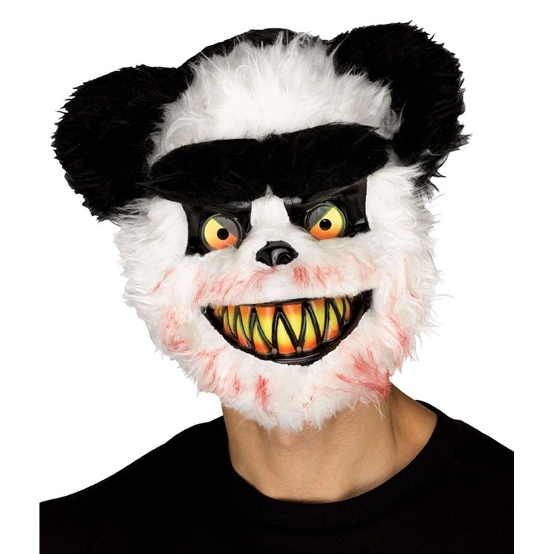 Horror panda mask