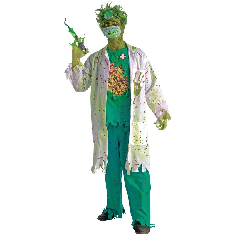 Hospital of horror surgeon men costume