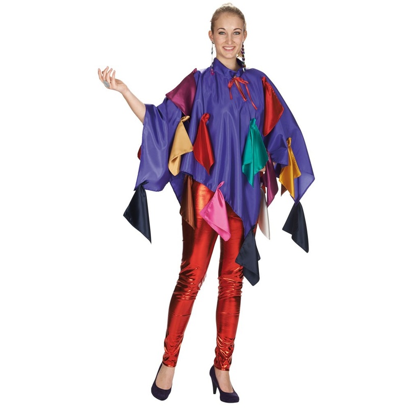 Ladies rag poncho