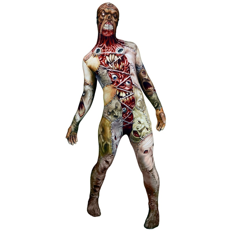 Patched zombie morphsuit M