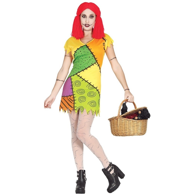 Patchwork doll dress for women 36-38