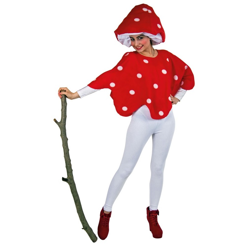 Poisonous toadstool ladies costume