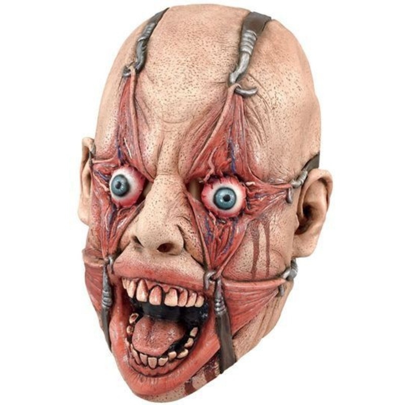 Screaming zombie horror mask