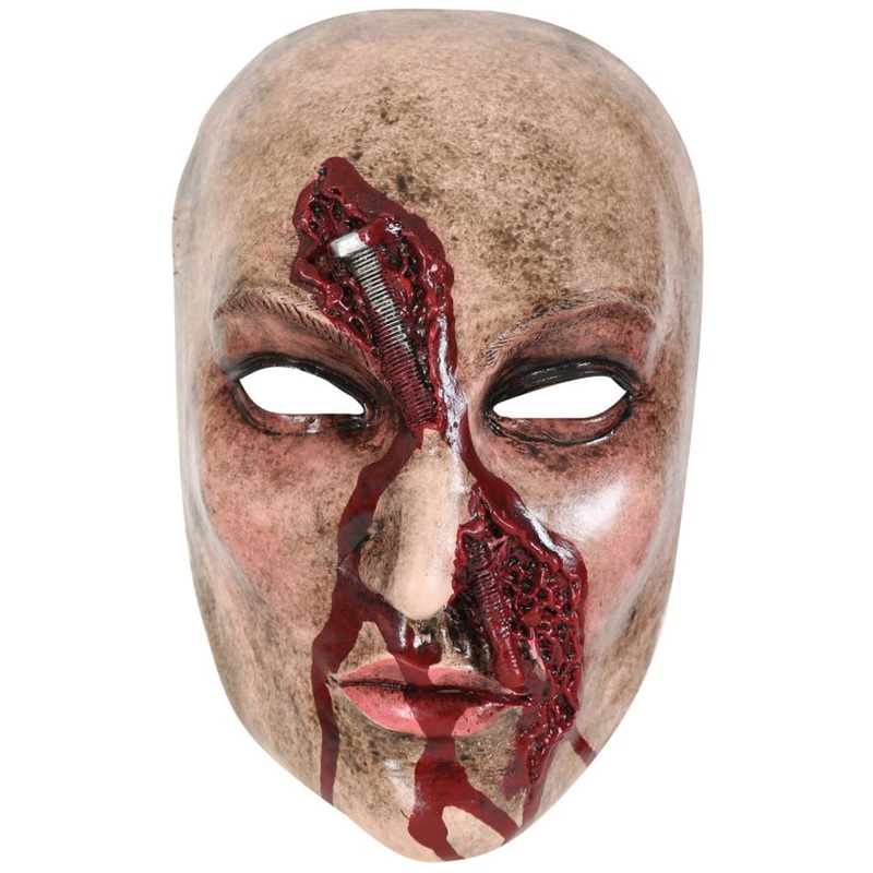 Screw accident horror mask