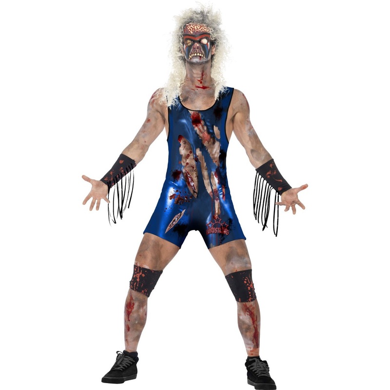 Shredded wrestler costume