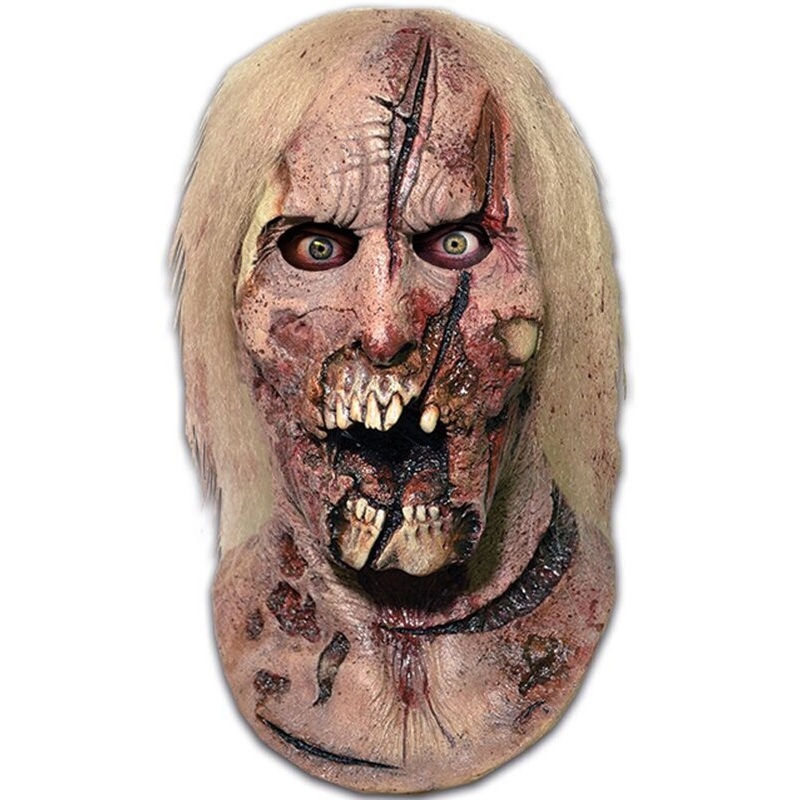 Slashed Jefferson zombie mask