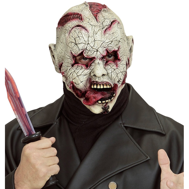 Zombie monster mask cuts