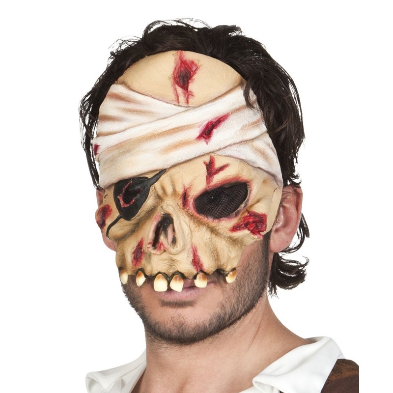 Zombie pirate jack mask