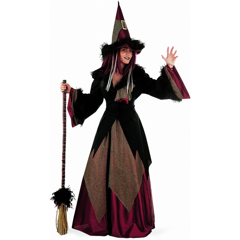 Black forest witch costume S
