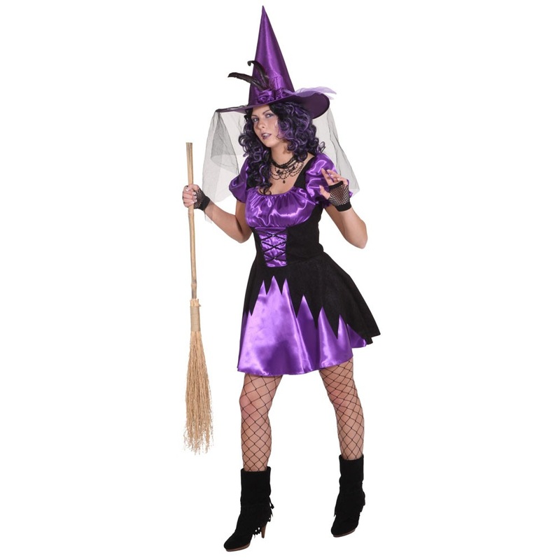 Furina witch costume purple-black 36