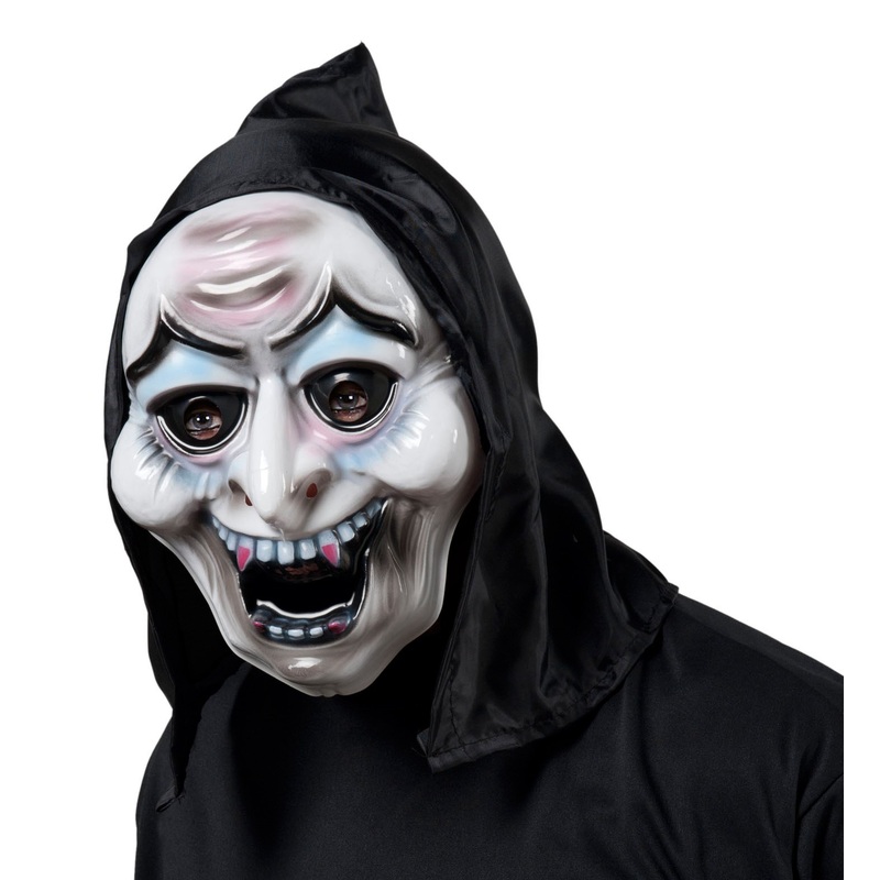 Haunted Beatrix witch mask with hood