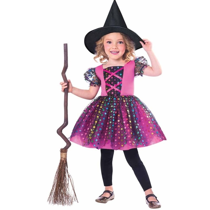 Little star witch child costume