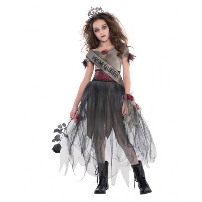 Prom Night Queen Zombie Child Costume