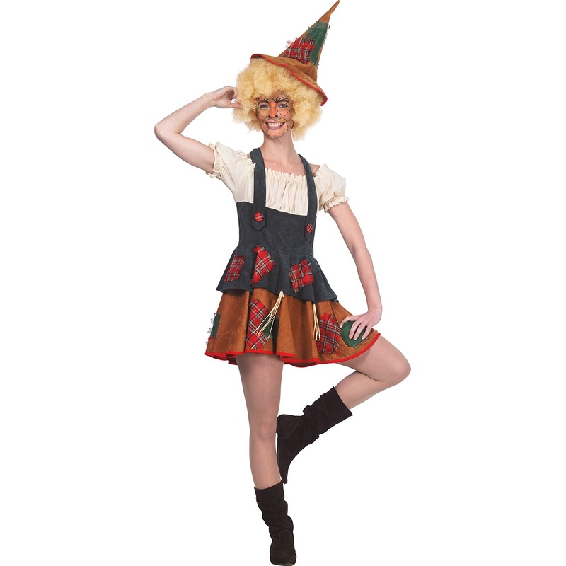 Sexy scarecrow ladies costume 36
