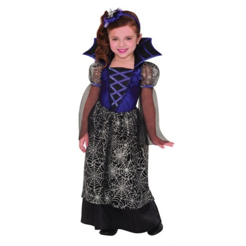 Sweet spider vampire costume for girls