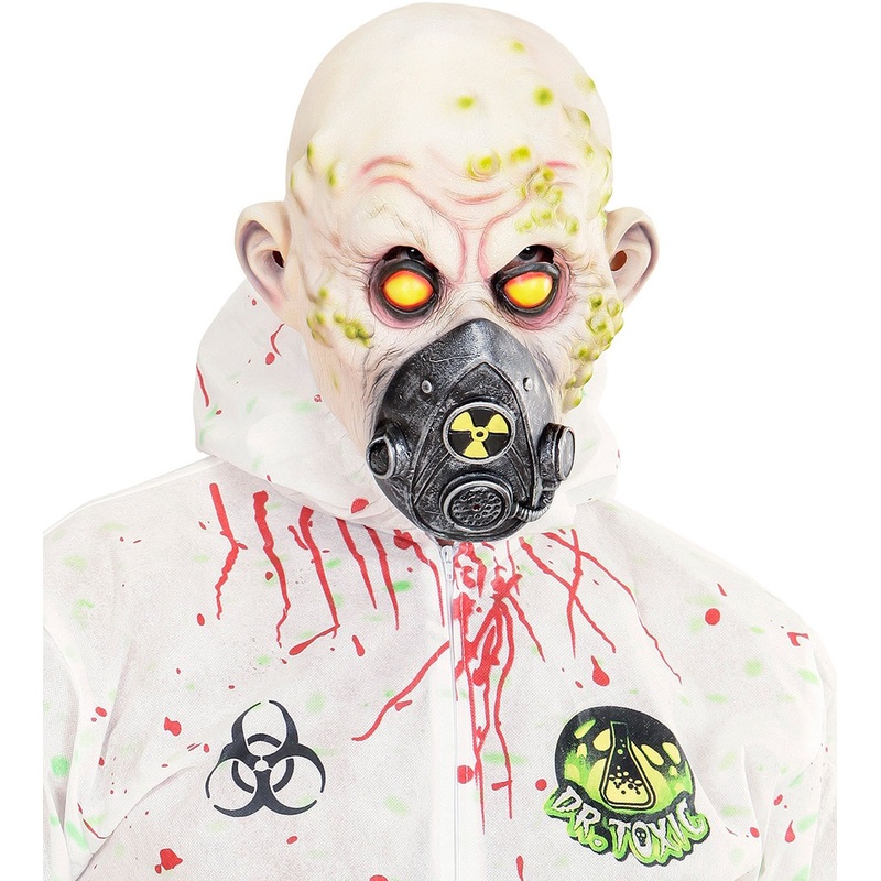 Toxic poison gas mask