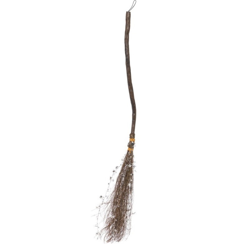 Witch broom glitter
