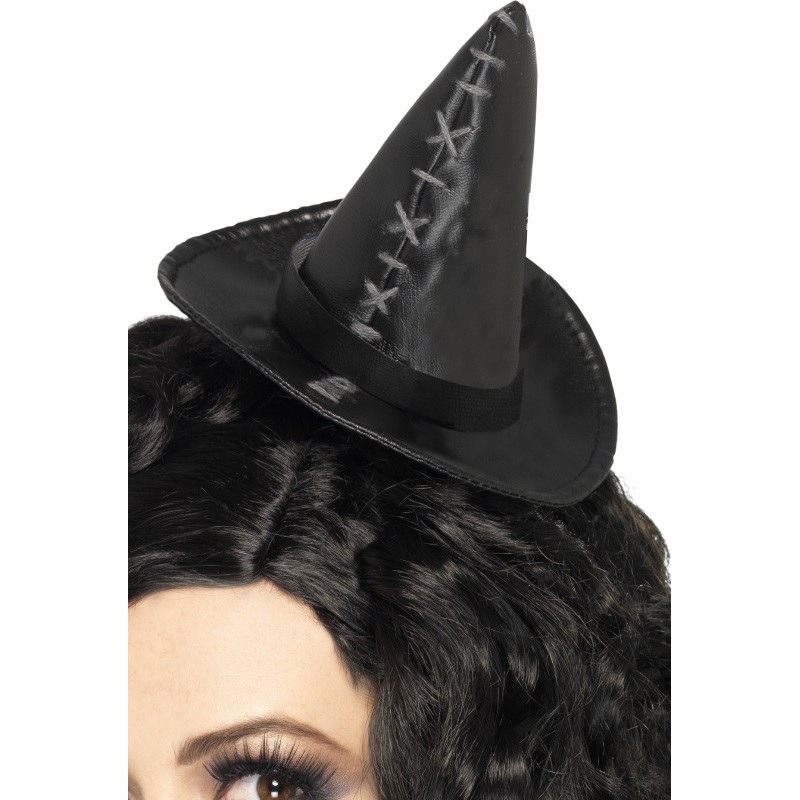 Witch hat mini seam black