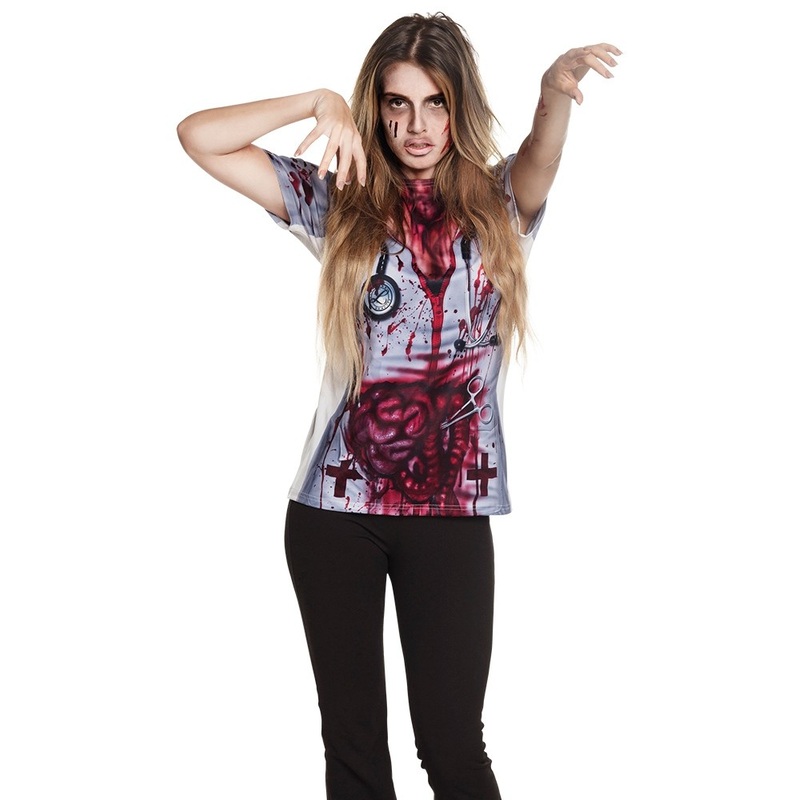 Zombie Nurse Shirt for women