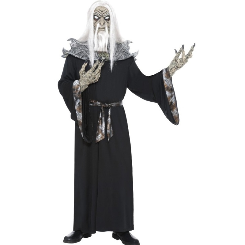 Angry shaggy wizard costume