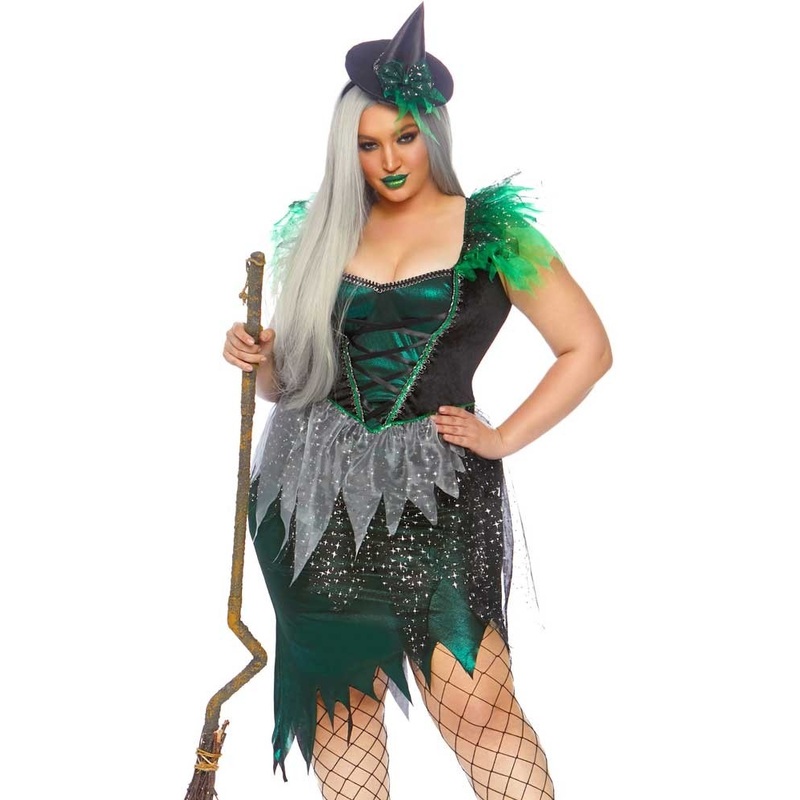 Beguiling Witch Gundula Plus Size Costume XL-XXL