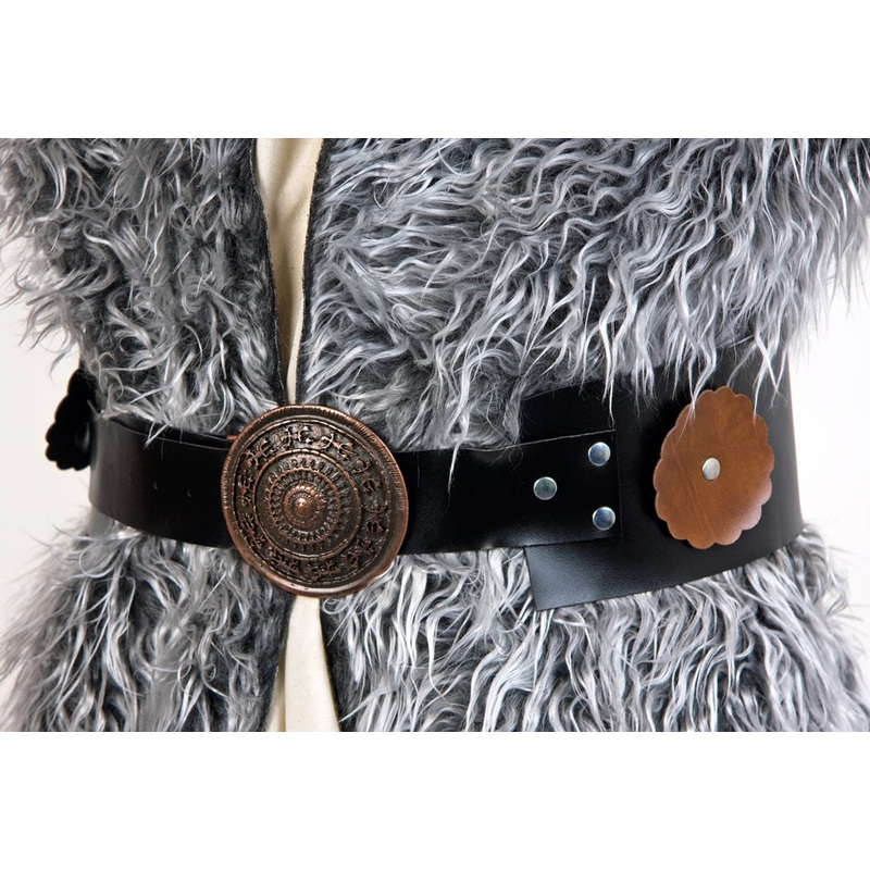 Brown viking warrior belt