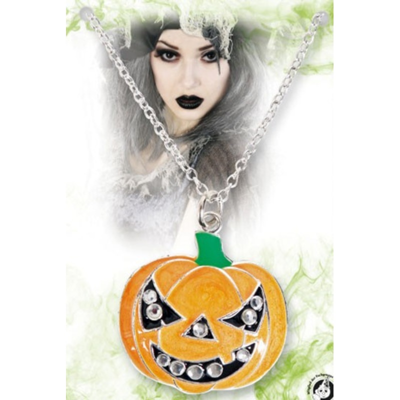 Pumpkin Kenny Steinchen necklace