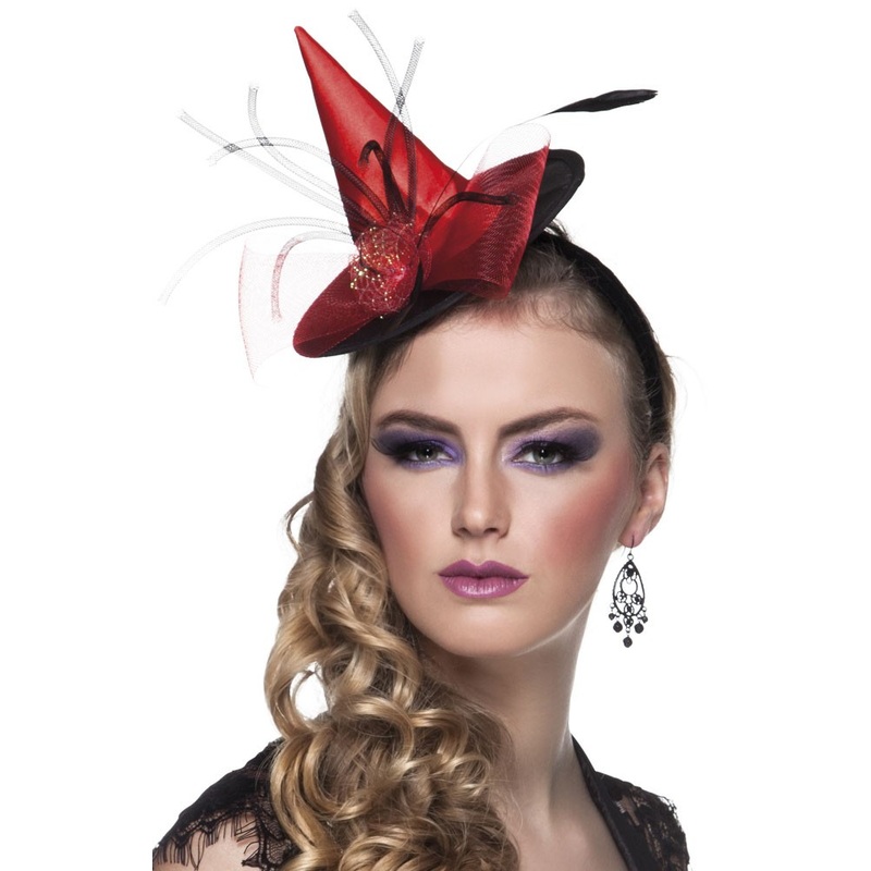 Red mini witch hat