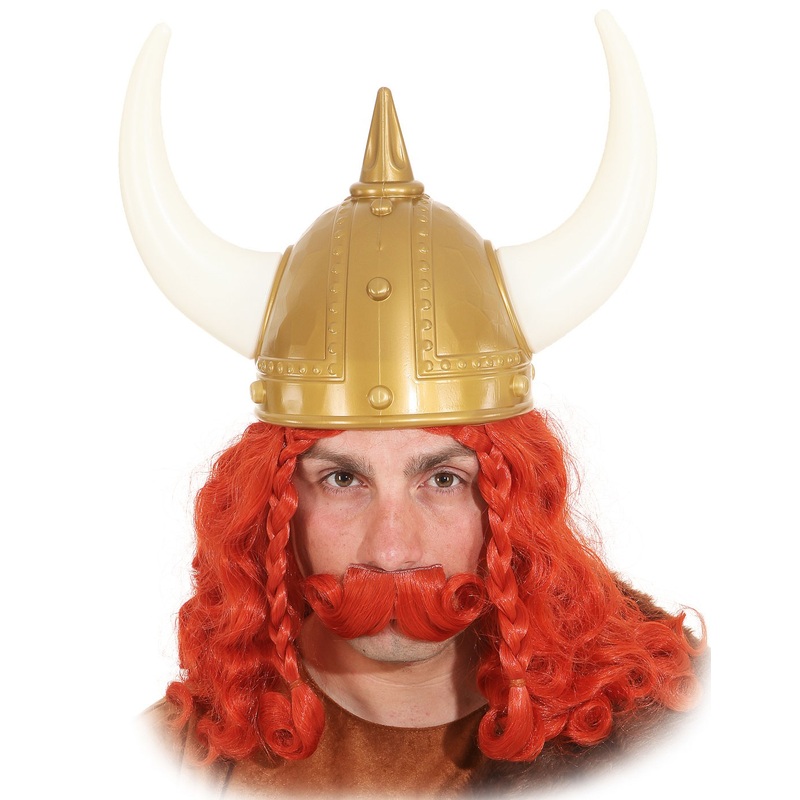 Viking Gauls helmet gold