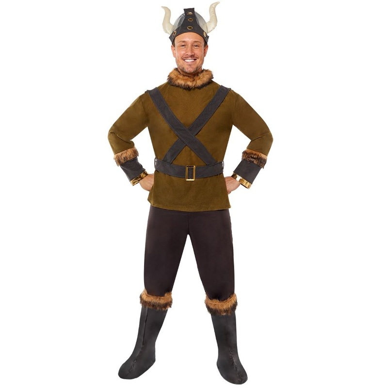 Viking King Borg Premium Costume S