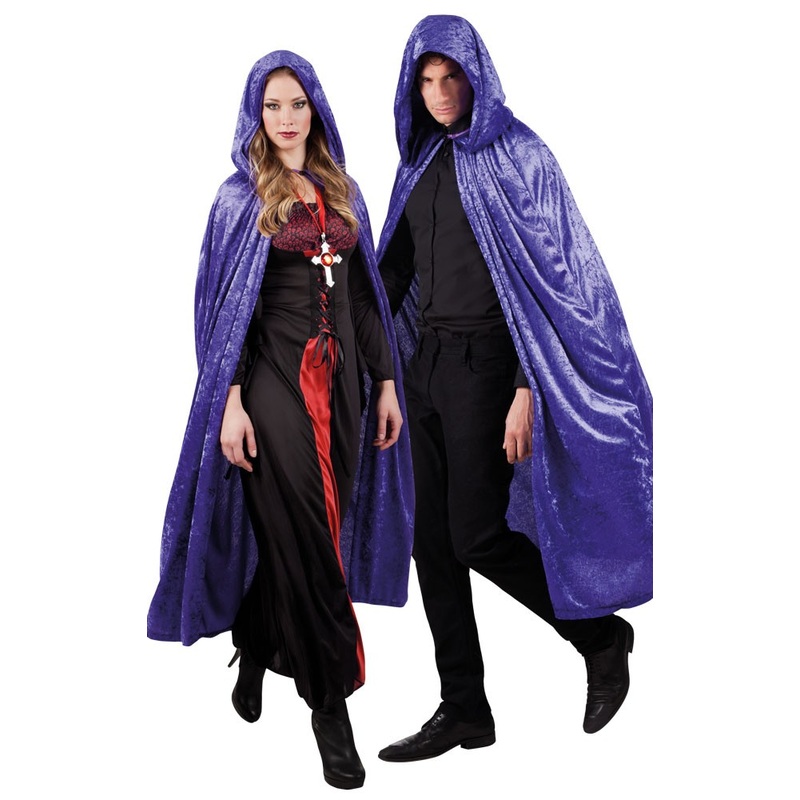 Violet hooded cloak Gabrielle