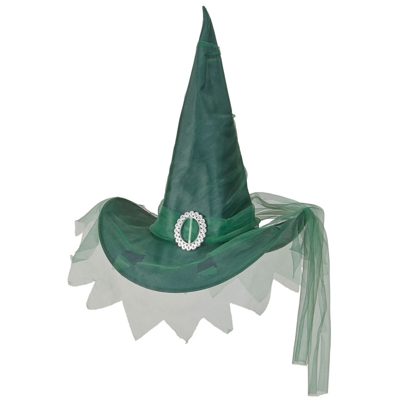 Witch hat Euphelia in green