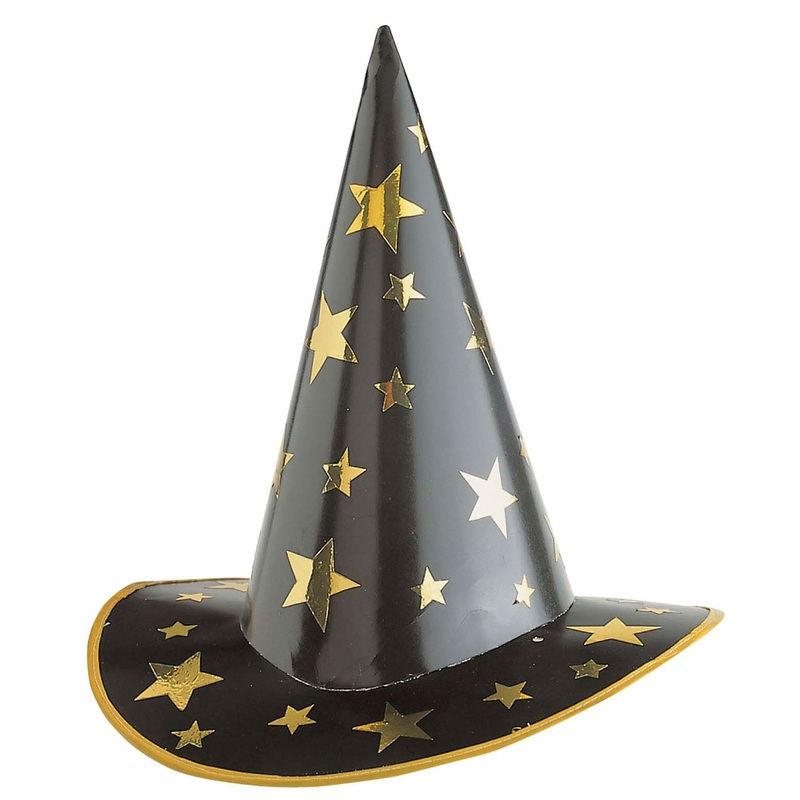Witch hat magic stars for children