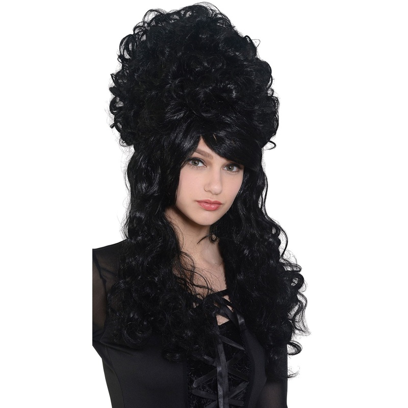 Black pop star wig Alice