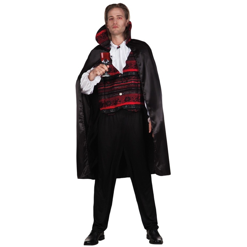 Elegant vampire baron men's costume 50-52
