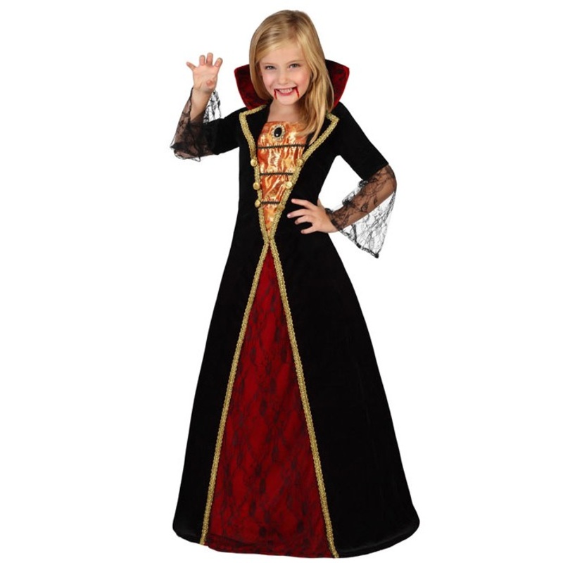 Fine vampire lady Lucilla child costume