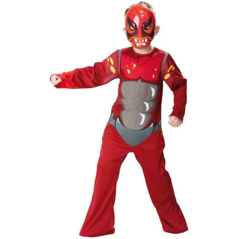 Gormiti Magmion Volcano child costume M