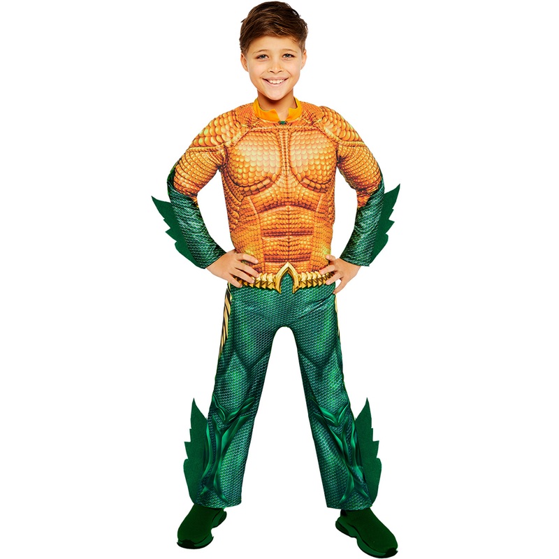 Movie Aquaman costume for boys
