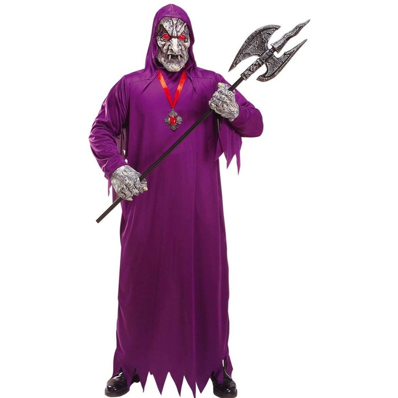 Purple demon robe with hood