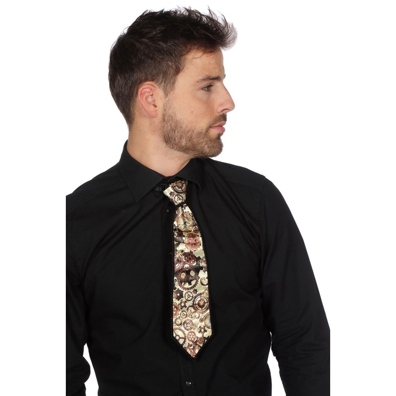 Steampunk couture tie