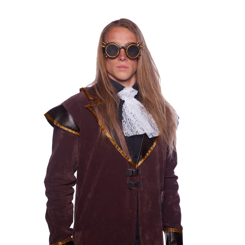 Steampunk glasses with spikes