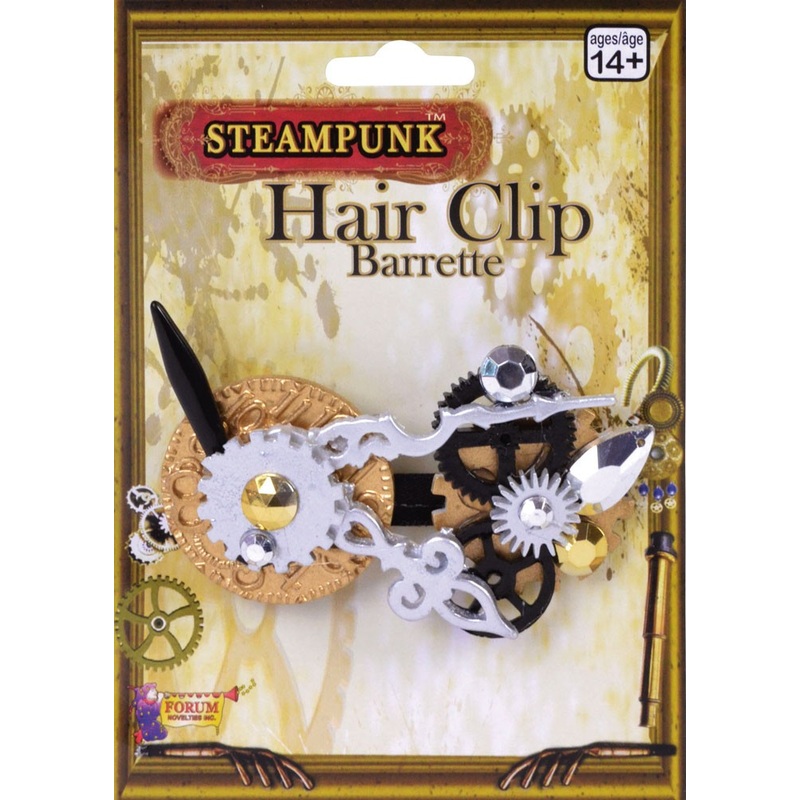 Steampunk hair clip
