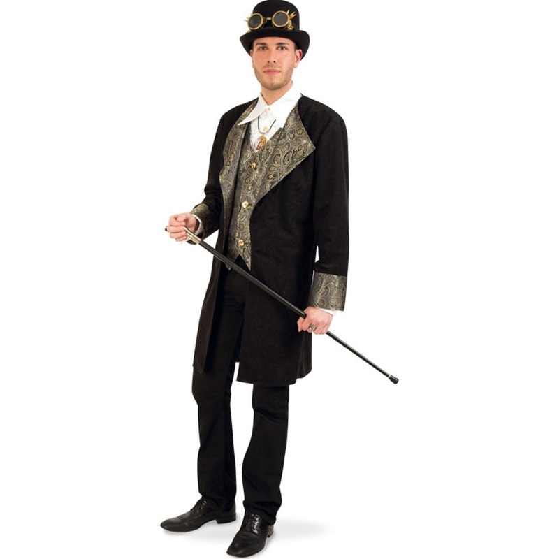 Steampunk men's coat 52