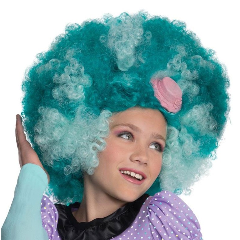 Turquoise Honey Swamp Monster High Child Wig