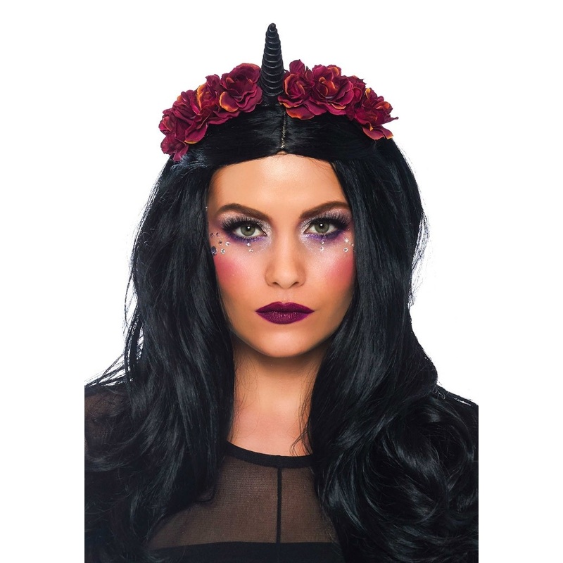 Unicorn of darkness headband