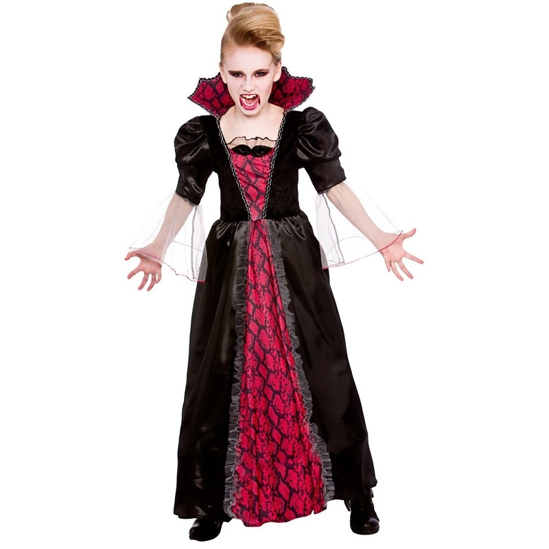 Vampire countess Diandra costume for children S