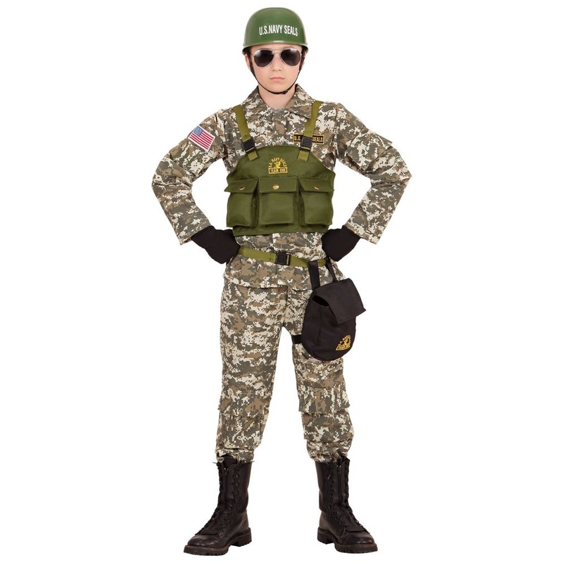Army soldier child costume