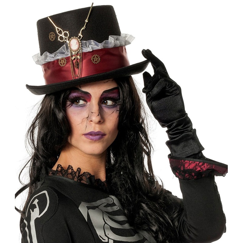 Beautiful steampunk top hat for adults